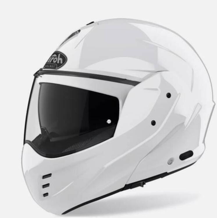 CASCO AIROH MATHISSE MODULARE NERO OPACO BIANCO LU (2)