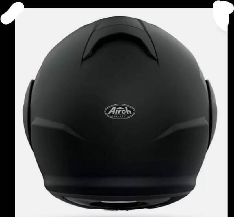 CASCO AIROH MATHISSE MODULARE NERO OPACO BIANCO LU (5)