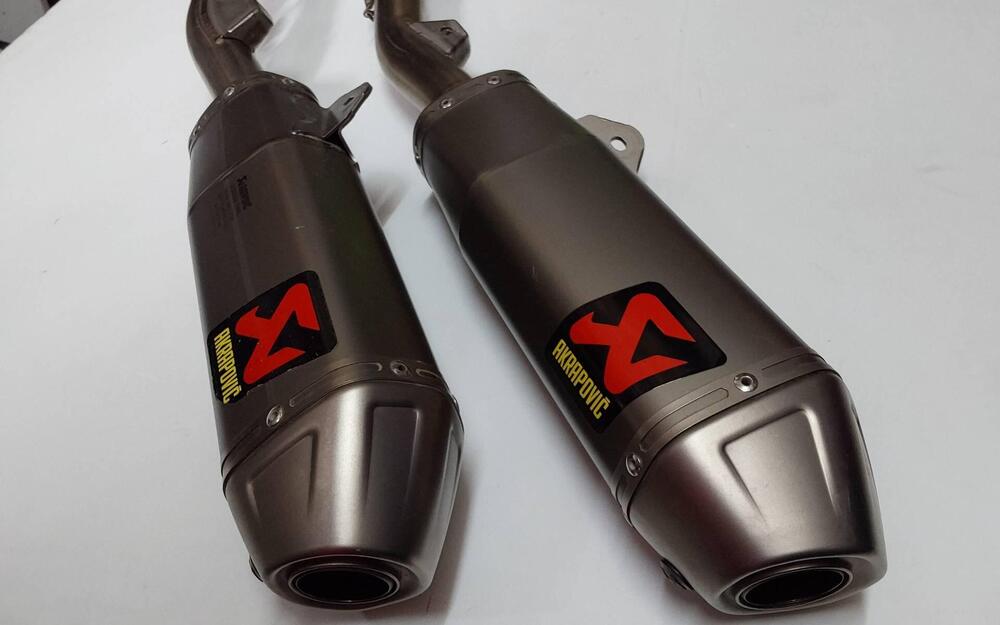 Marmitta akrapovic full titanio per crf 250 2018/2