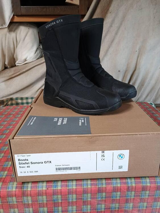 STIVALI PER MOTO DA STRADA BMW Stiefel Sonora GTX,