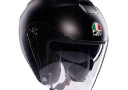 TRIMBOLIMOTO CASCO JET AGV IRIDES MONO MATT BLACK