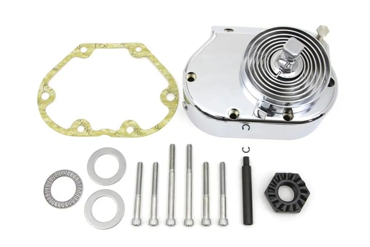 Kickstarter avviamento a pedale cromato Per Tourin 