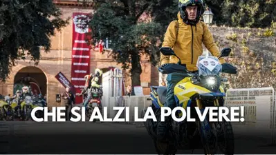 Che si alzi la polvere! Strade Bianche con la Suzuki V-Strom 800DE [VIDEO]