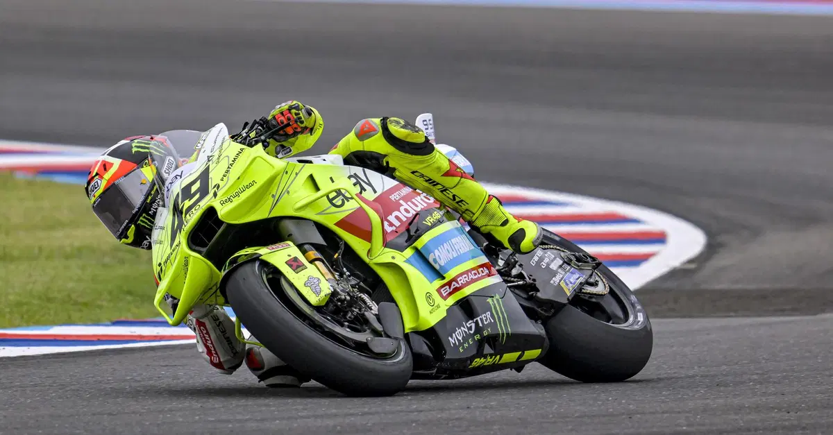 MotoGP 2025. GP dell'Argentina. Fabio Di Giannantonio, secondo: "Non sto ancora in forma, sicuramente sulla distanza di gara lunga far&ograve; fatica: mi manca la forza sulla spalla"