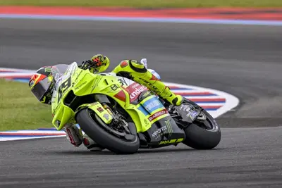 MotoGP 2025. GP dell'Argentina. Fabio Di Giannantonio, secondo: "Non sto ancora in forma, sicuramente sulla distanza di gara lunga far&ograve; fatica: mi manca la forza sulla spalla"