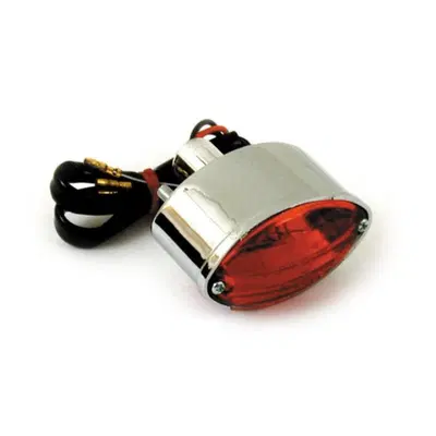 Faro posteriore CatEye 68x41 Micro omologato croma 