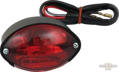 Faro posteriore CatEye 68x41 Micro omologato nero 