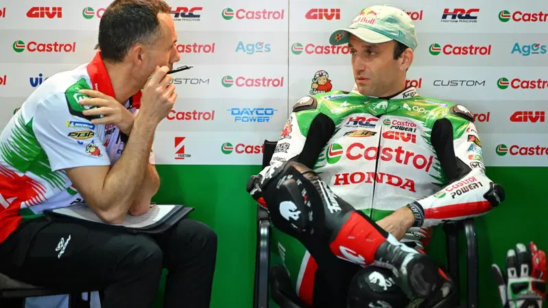 MotoGP 2025. GP dell'Argentina. Johann Zarco, terzo classificato e quarto nella Sprint: "Oggi il podio era possibile. Domani vorrei rimanere con i fratelli Marquez"