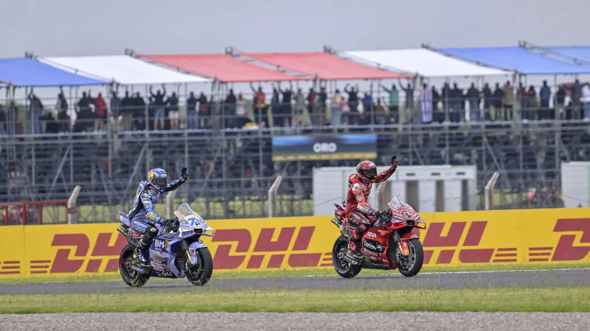 MotoGP 2025. GP dell'Argentina. Le foto più belle della gara a Termas de Rio Hondo [GALLERY] (13)