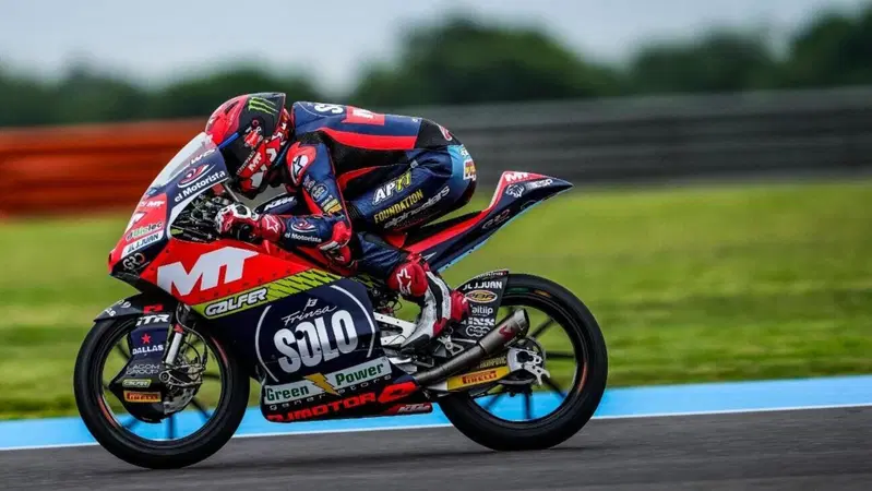 MotoGP 2025. GP dell'Argentina. Moto3: Angel Piqueras vincitore all'ultimo giro! Salgono sul podio Adrian Fernandez e Jos&eacute; Antonio Rueda