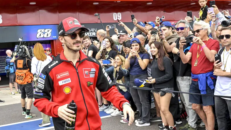 MotoGP 2025. GP di Argentina. Pecco Bagnaia: "Oggi il massimo era fare quarto, ma l'anno scorso sono partito peggio"