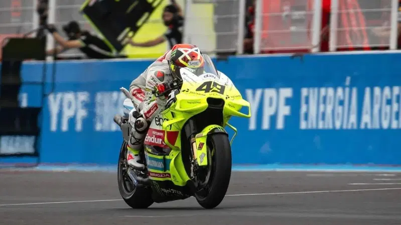 MotoGP 2025. GP di Argentina. Fabio Di Giannantonio, 5&deg;: "L'insuperabile Binder!"