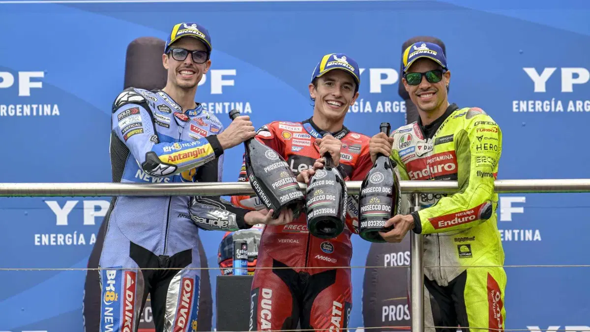 MotoGP 2025. GP dell'Argentina. Le foto pi&ugrave; belle della gara a Termas de Rio Hondo [GALLERY]