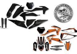 Kit plastiche+decals Ufo Apodis Ktm Nero UFO 