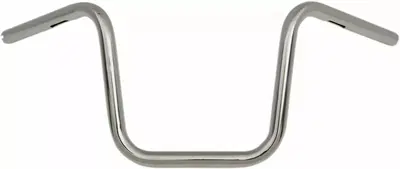Manubrio Ape Hanger 1" alto 10" Cromato per Accele Drag Specialties