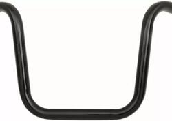 Manubrio Ape Hanger 1 alto 10 nero lucido per Ac Drag Specialties