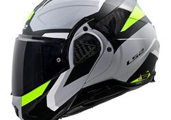 casco modulare LS2 FF910 Advant II in carbonio gri