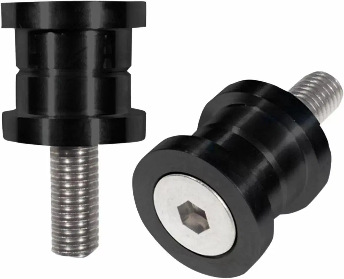 Kit montaggio riser rigido neri con viti per vari Drag Specialties