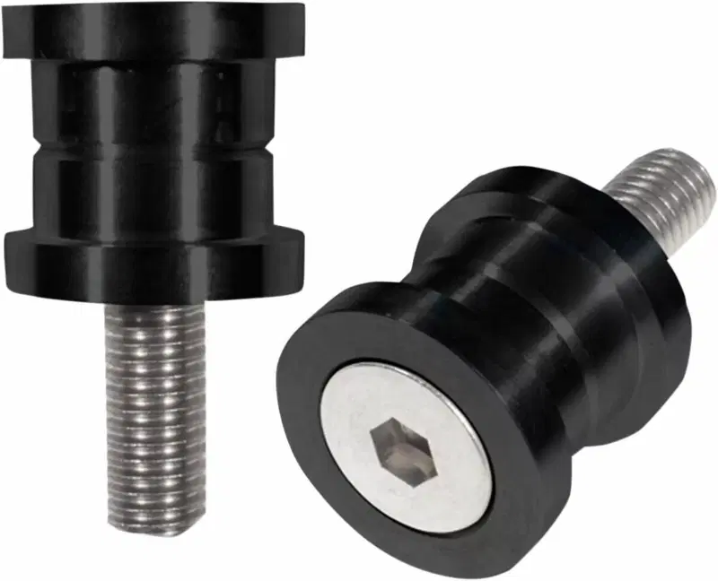 Kit montaggio riser rigido neri con viti per vari Drag Specialties