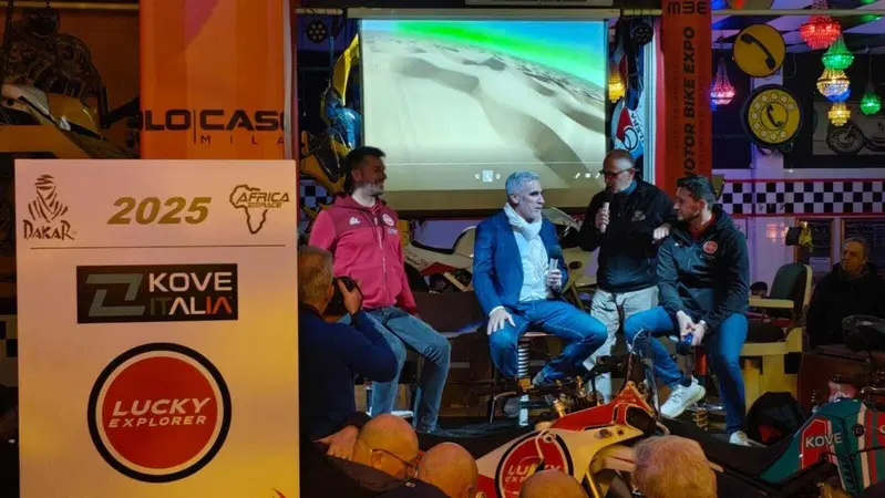 Kove Night: a Milano, una serata di passione per il Rally e l'avventura offroad