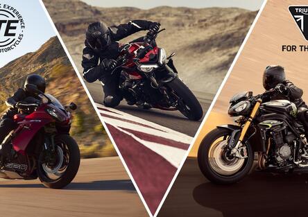Triumph Speed Triple 1200 RS, Street Triple 765 RS e Daytona 660: puoi provarle in pista! Ecco quando