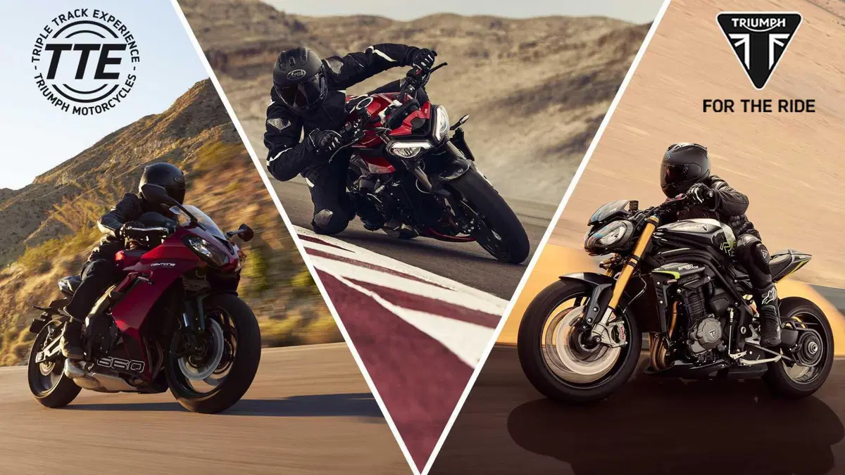 Triumph Speed Triple 1200 RS, Street Triple 765 RS e Daytona 660: puoi provarle in pista! Ecco quando (12)