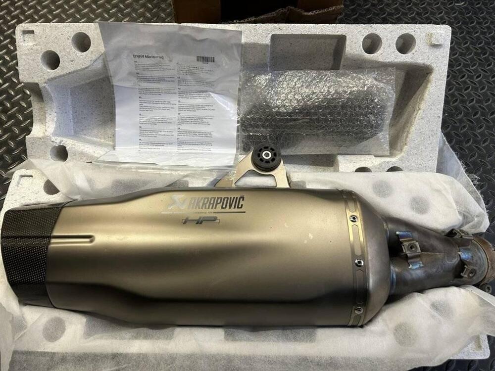 BMW AKRAPOVIC HP scarico originale 1200 1250 GS AD