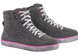 Scarpe moto donna Alpinestars J-6 WATERPROOF Grigi