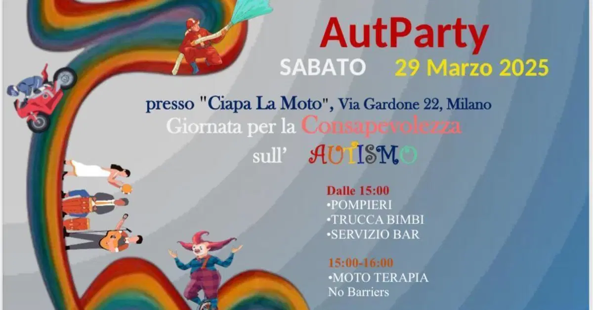 Milano celebra la neurodiversit&agrave; con "AutParty" da Ciapa la Moto: arte, musica e inclusione