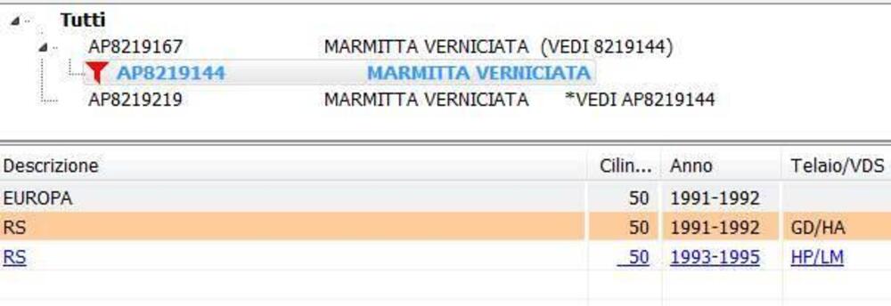 marmitta RS / EUROPA 50 Aprilia 1991/95 (2)
