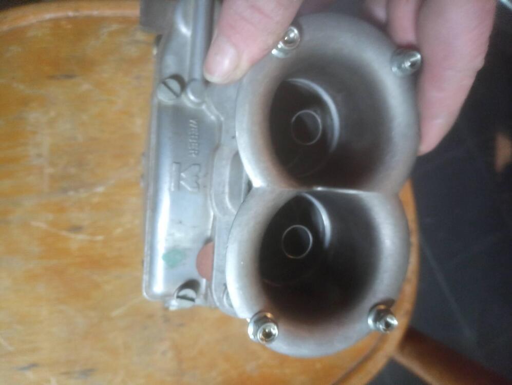 Carburatore doppio corpo Ducati Weber (4)