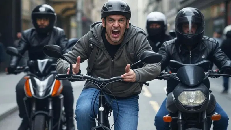 Codice della strada: La distanza minima per i sorpassi dei ciclisti [VIDEO]