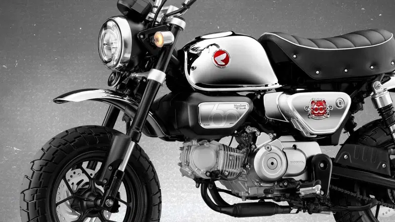 Honda celebra i 60 anni della divisione Thai con la nuova Monkey Chrome Legacy