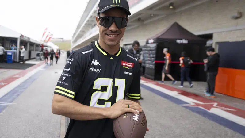 MotoGP 2025. GP delle Americhe. Franco Morbidelli, terzo: "Marc Marquez? Ha fatto un tempo impressionante per le condizioni che c'erano" 