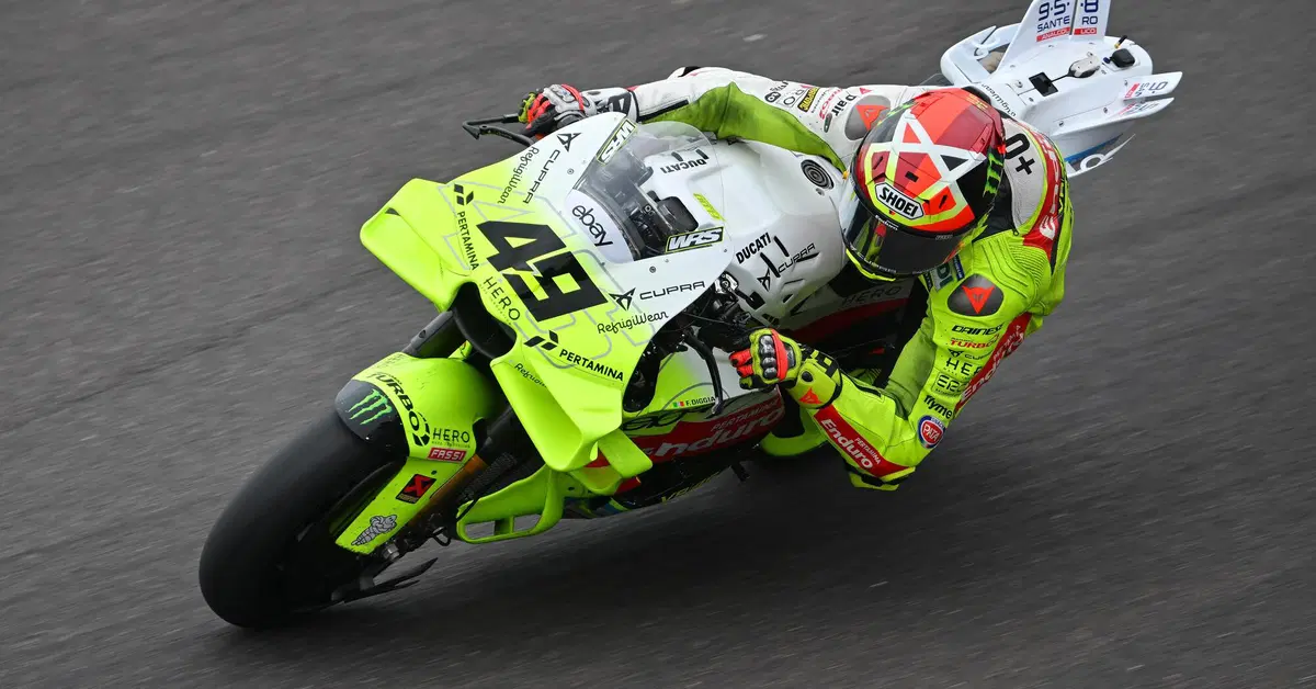 MotoGP 2025. GP delle Americhe. Fabio Di Giannantonio, secondo: "Direi che al momento conosco la moto al 50%"