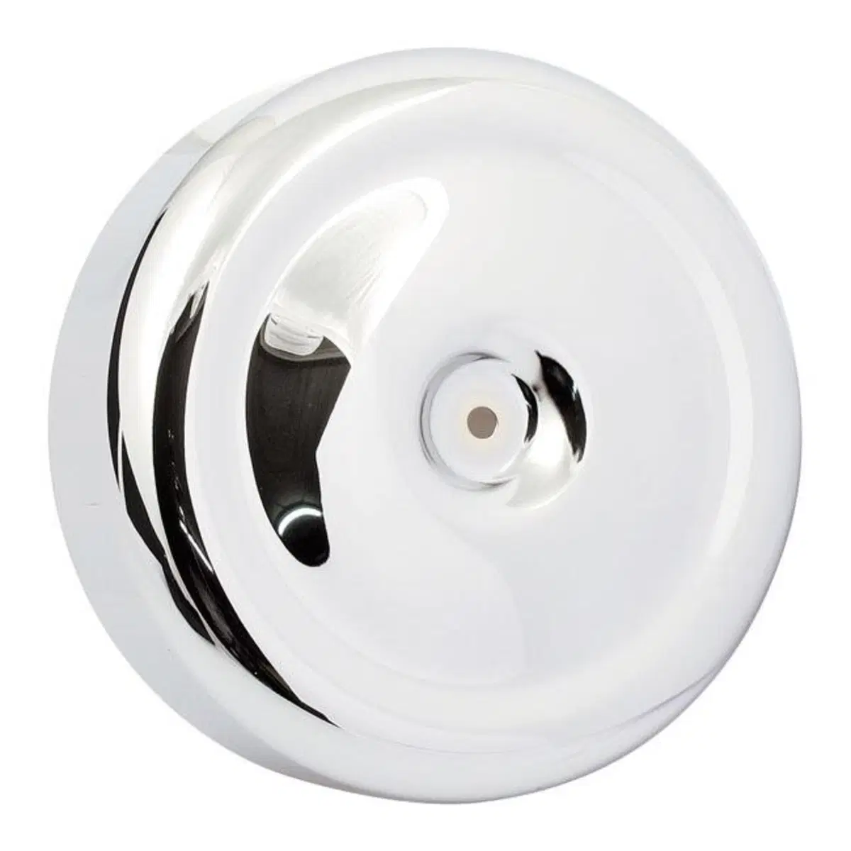 Coperchio filtro aria cromato rotondo liscio per X Mikuni