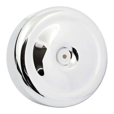 Coperchio filtro aria cromato rotondo liscio per X Mikuni