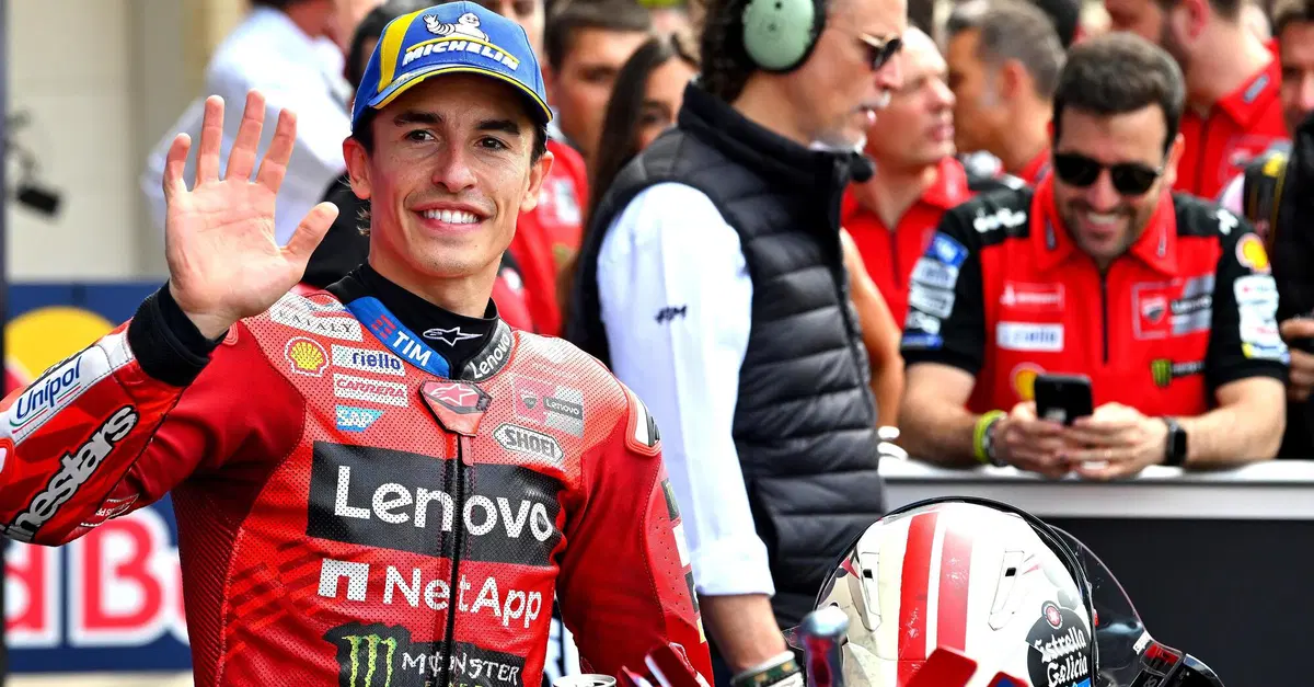 MotoGP 2025. GP delle Americhe. Marc Marquez: "Davide Tardozzi mi ha messo in testa che vincere con mezzo secondo o tre &egrave; lo stesso!"