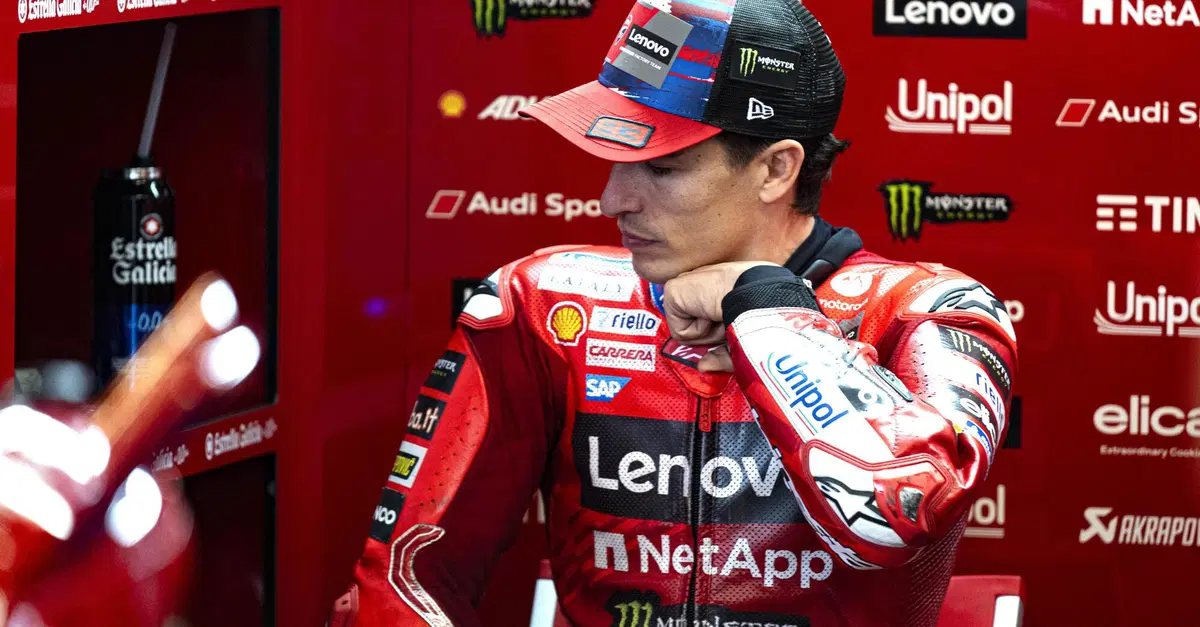MotoGP 2025. GP delle Americhe. Marc Marquez: "Errore mio, chiedo scusa alla squadra"