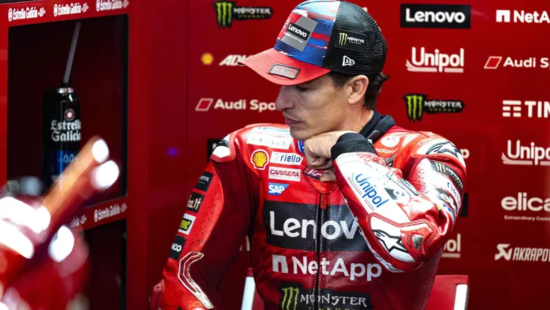 MotoGP 2025. GP delle Americhe. Marc Marquez: "Errore mio, chiedo scusa alla squadra"