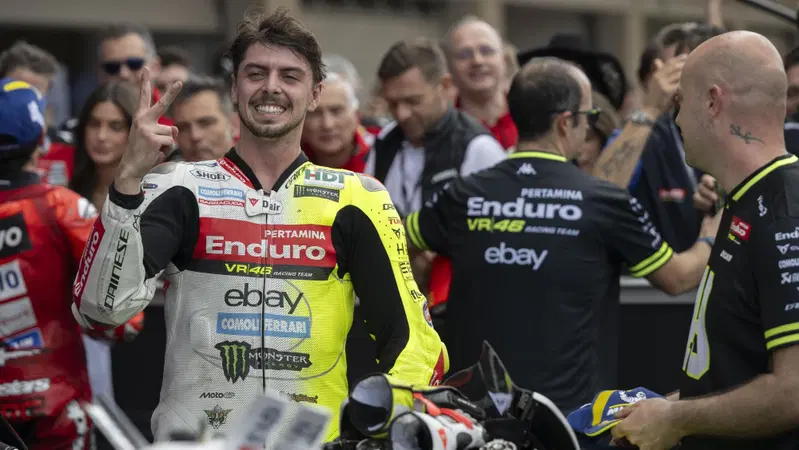 MotoGP 2025. GP delle Americhe. Fabio Di Giannantonio: "Questo podio viene da un errore di Marc Marquez, al settimo giro il braccio sinistro mi aveva salutato"