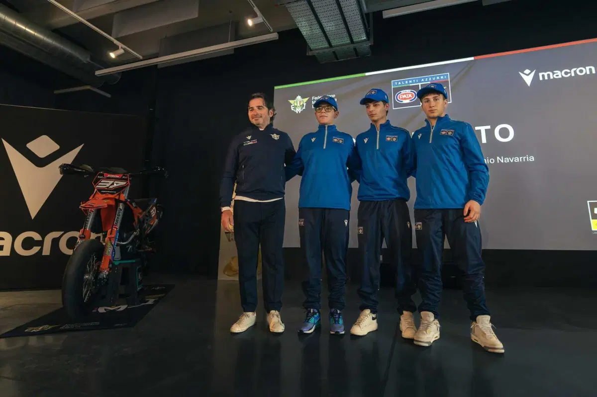 Uno sguardo al futuro del motociclismo: ecco i Pata Talenti Azzurri! La presentazione al Macron Campus [GALLERY] (8)