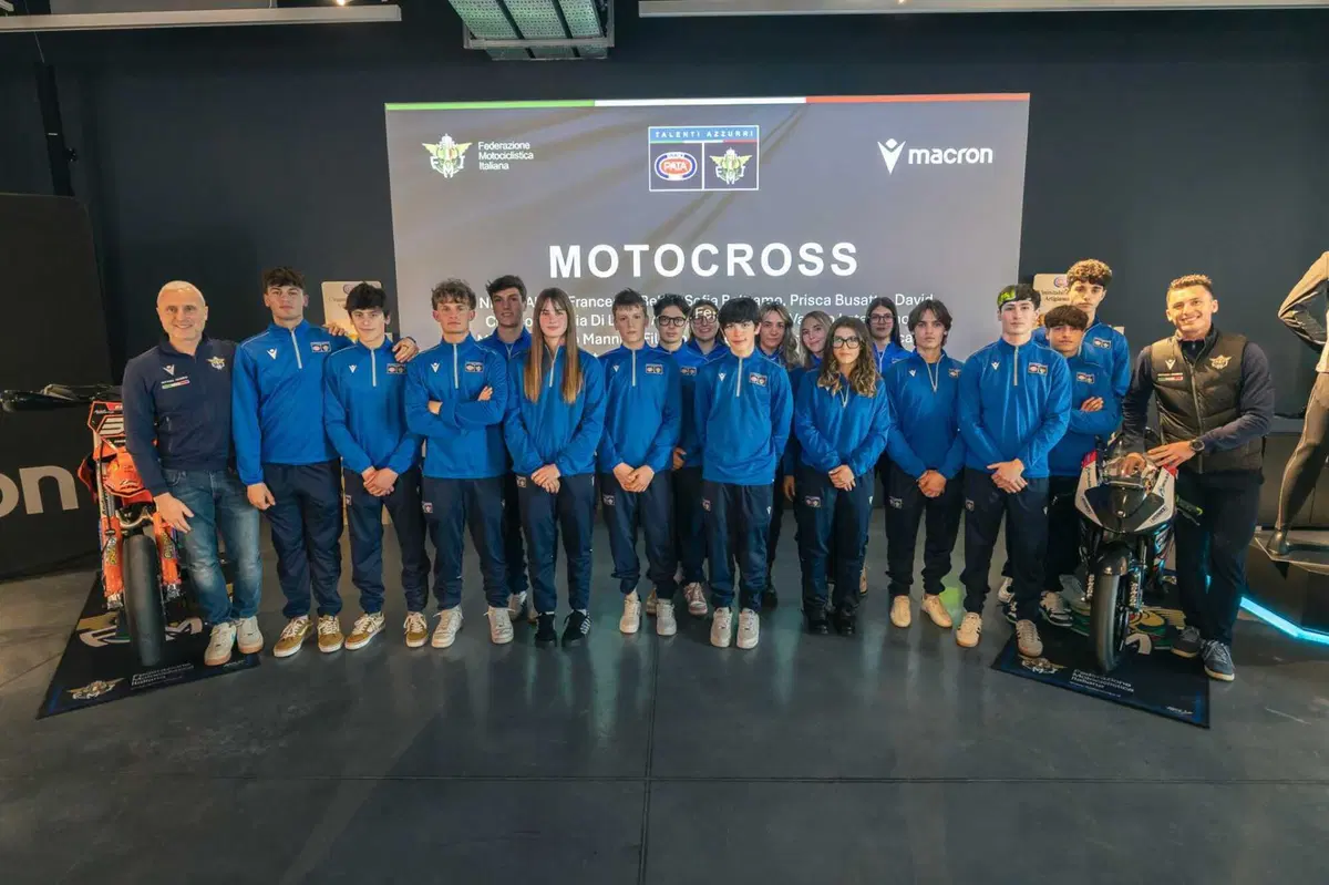Uno sguardo al futuro del motociclismo: ecco i Pata Talenti Azzurri! La presentazione al Macron Campus [GALLERY]