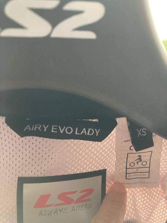 Giacca Moto Estiva LS2 Airy Evo Lady XS + Protezio (3)