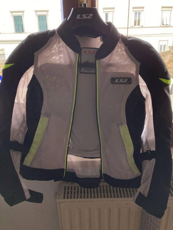 Giacca Moto Estiva LS2 Airy Evo Lady XS + Protezio (5)
