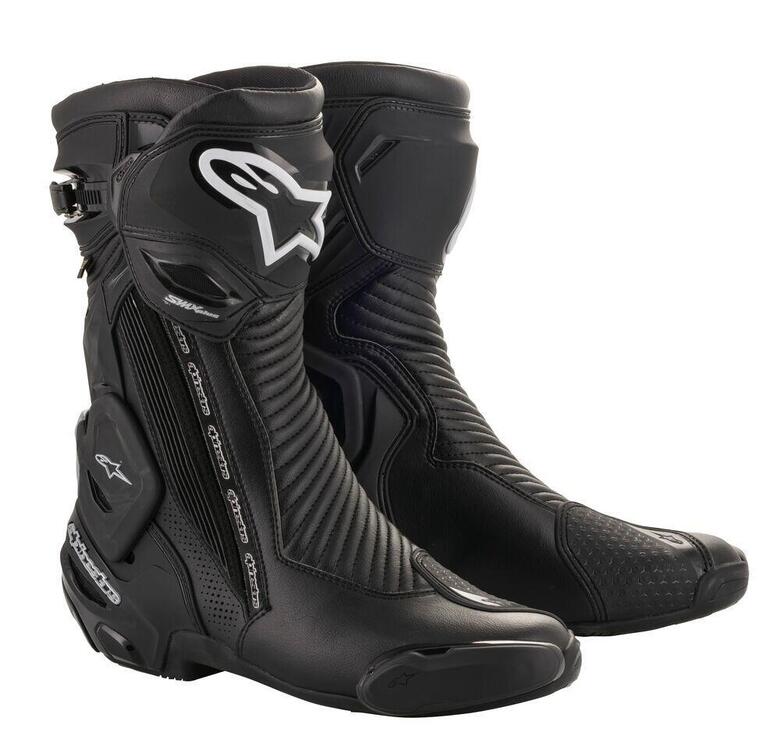 Stivali racing Alpinestars SMX PLUS V2 GORETEX Ner