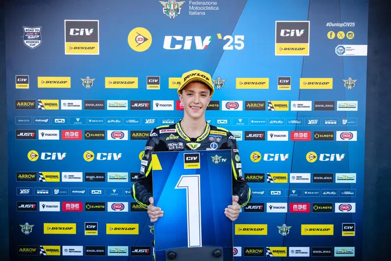 Il vincitore Pritelli