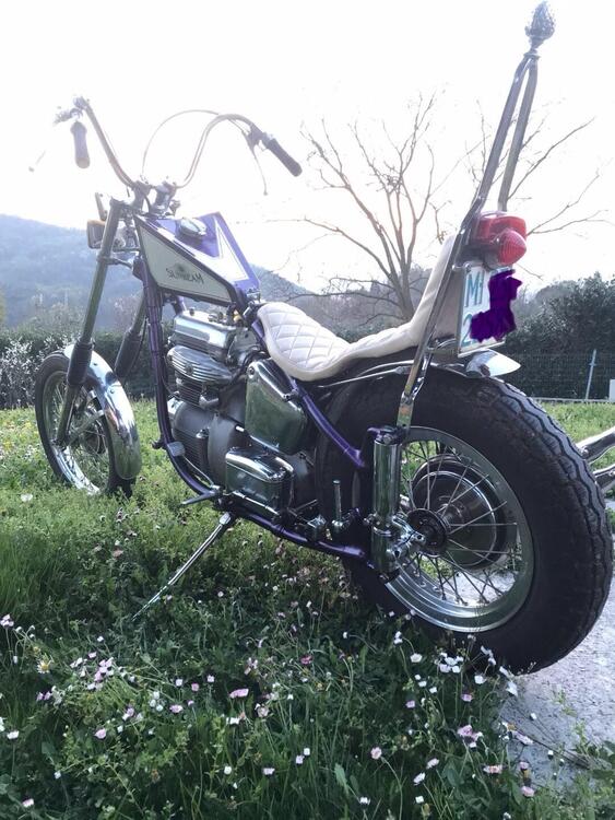 Sunbeam S8- 500 cc., Chopper anno 1955 (2)
