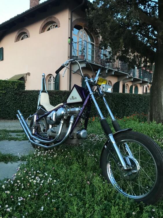 Sunbeam S8- 500 cc., Chopper anno 1955 (3)