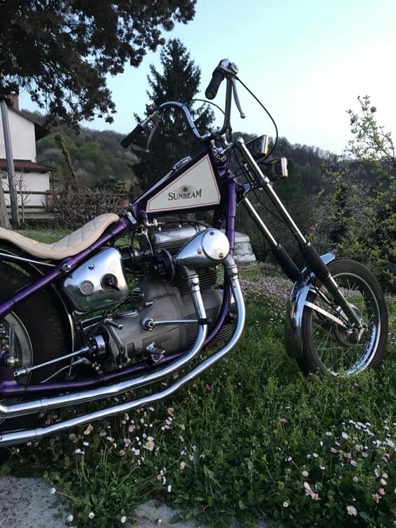 Sunbeam S8- 500 cc., Chopper anno 1955 (5)